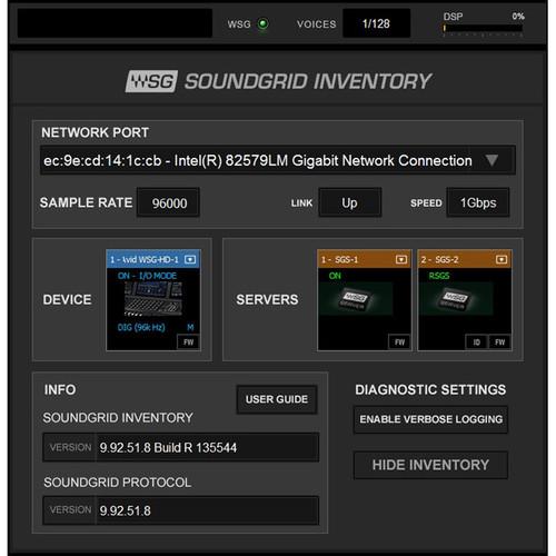 Waves SoundGrid Rack for VENUE - Rack Plug-In Software for VENUE | S6L Mixing Console